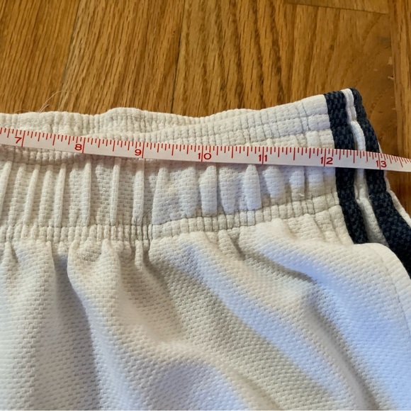 VINTAGE ATHLETIC BASKETBALL ORIGINAL ADIDAS SHORTS 3 stripes - Picture 7 of 7